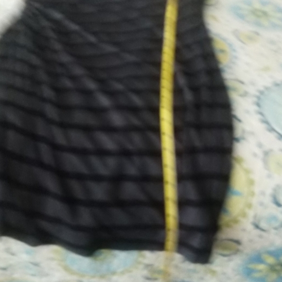 Ann Taylor loft cowl neck striped dress xl - Picture 4 of 4